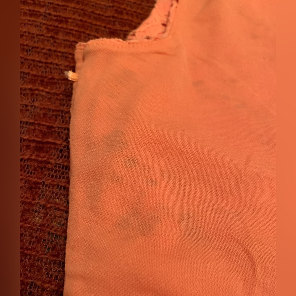 Orange Floral Tank Top - Picture 7 of 11